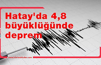 Hatay'da deprem