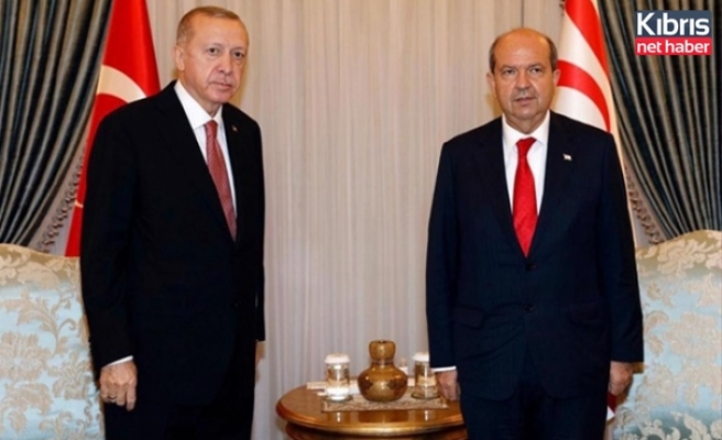 Cumhurbaşkanı Tatar İle TC Cumhurbaşkanı Erdoğan Telefonda Karşılıklı Bayram Tebriğinde Bulundu