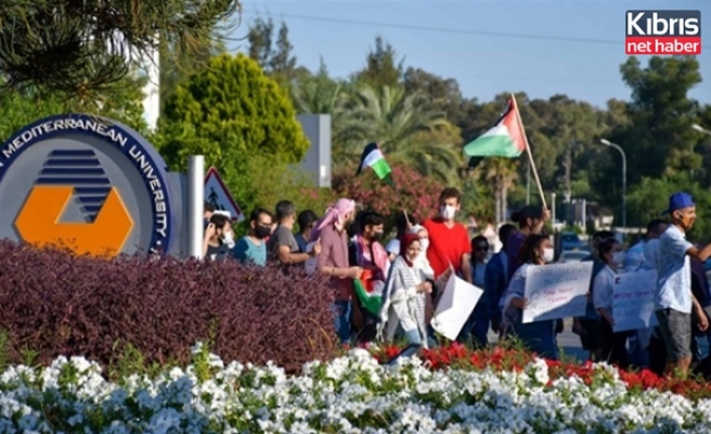 Daü’de İsrail’in Gazze’ye Yönelik Saldırıları Protesto Edildi