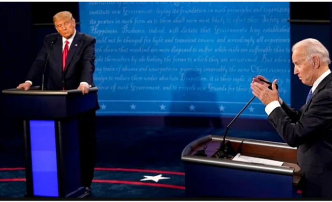 2024 ABD başkanlık seçimi öncesi Biden ve Trump ilk canlı yayın tartışmasına çıktı