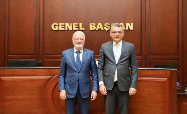 Erhürman, AK Parti Genel Başkan Vekili Elitaş ile görüştü