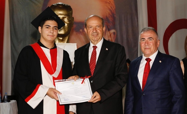 Tatar, Bülent Ecevit Anadolu Lisesi’nin mezuniyet törenine katıldı
