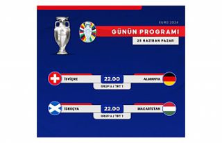 EURO 2024'te günün maçları (23 Haziran 2024)